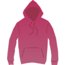 download Blue Hoodie clipart image with 135 hue color