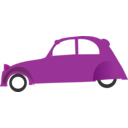 download Two Horsepower 2cv clipart image with 90 hue color