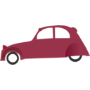 download Two Horsepower 2cv clipart image with 135 hue color