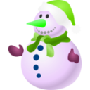 download Snowman clipart image with 90 hue color