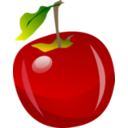 download Apple clipart image with 0 hue color