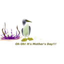 download Sea Bird clipart image with 225 hue color