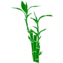 download Bamboo clipart image with 0 hue color