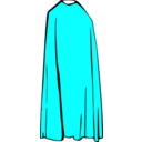 download Cape Cloak clipart image with 180 hue color