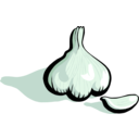 download Garlic clipart image with 90 hue color