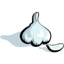 download Garlic clipart image with 135 hue color