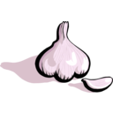 download Garlic clipart image with 270 hue color