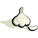 download Garlic clipart image with 0 hue color