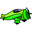 download Ubuplane clipart image with 90 hue color