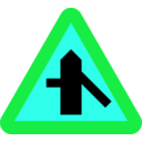 download Roadlayout Sign 3 clipart image with 135 hue color