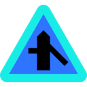 download Roadlayout Sign 3 clipart image with 180 hue color