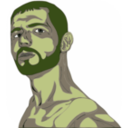 download Muscular Guy clipart image with 45 hue color