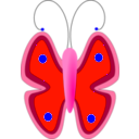 download Butterfly clipart image with 45 hue color