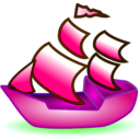 download Browser clipart image with 270 hue color
