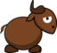 Cartoon Gnu Side