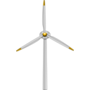 download Wind Turbine clipart image with 45 hue color