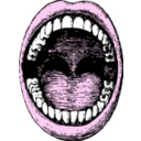 download Open Mouth clipart image with 315 hue color