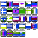 download Flags Of Europe clipart image with 225 hue color