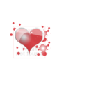 download Bloody Heart clipart image with 0 hue color