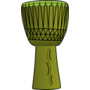 download African Drum 2 clipart image with 45 hue color