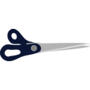 download Scissors clipart image with 225 hue color