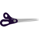 download Scissors clipart image with 270 hue color