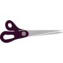 download Scissors clipart image with 315 hue color