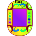 download Mirror clipart image with 90 hue color