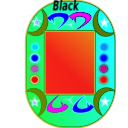 download Mirror clipart image with 180 hue color