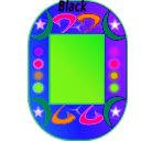 download Mirror clipart image with 270 hue color