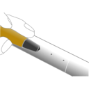 download Using Center Punch clipart image with 180 hue color