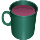 download Coffee Mug clipart image with 315 hue color