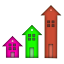 download Home Rates clipart image with 270 hue color