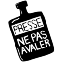 download Presse Ne Pas Avaler Press Dont Swallow clipart image with 90 hue color