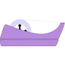 download Tape Dispenser clipart image with 225 hue color