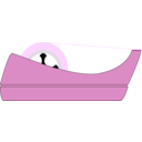 download Tape Dispenser clipart image with 270 hue color