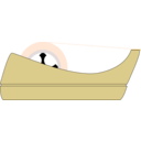 download Tape Dispenser clipart image with 0 hue color