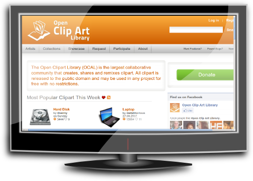 Openclipart On Screen Remixed