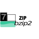 download 7zipclassic Bzip2 clipart image with 90 hue color