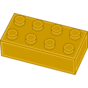 download Red Lego Brick clipart image with 45 hue color