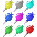 download Game Marbles Candies clipart image with 180 hue color