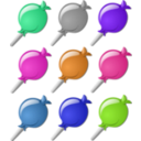 download Game Marbles Candies clipart image with 270 hue color