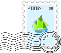 Postage Stampe Template