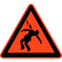 download Signs Hazard Warning clipart image with 315 hue color