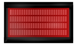 Lcd Display Red