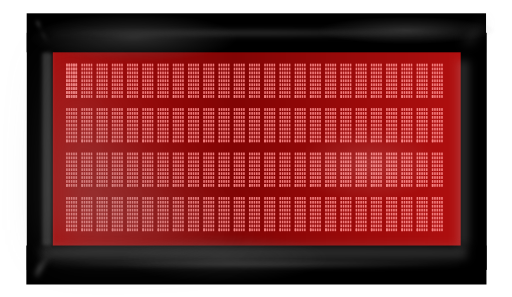 Lcd Display Red