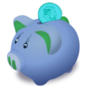 download Saving Up clipart image with 135 hue color