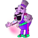 download Circus Chef clipart image with 270 hue color