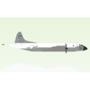 download Lockheed P 3 Orion Aircraft Color clipart image with 225 hue color