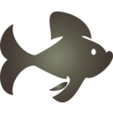download Fish Icon clipart image with 90 hue color